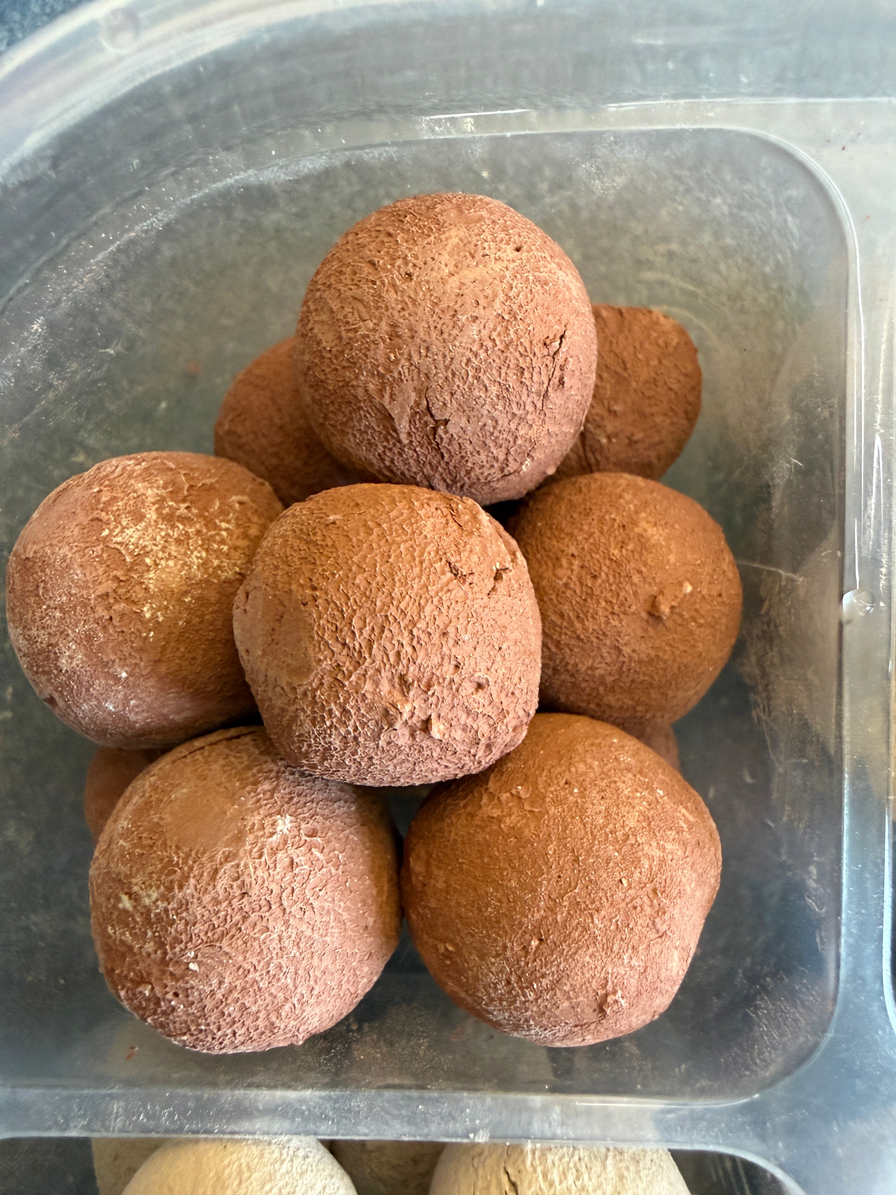 Essbarer Ton Tonball-Set 500g – Handgemacht 4 Sorten Naturton