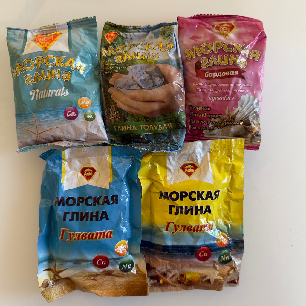 Essbarer Ton Meereston 100g – Usbekischer Naturton
