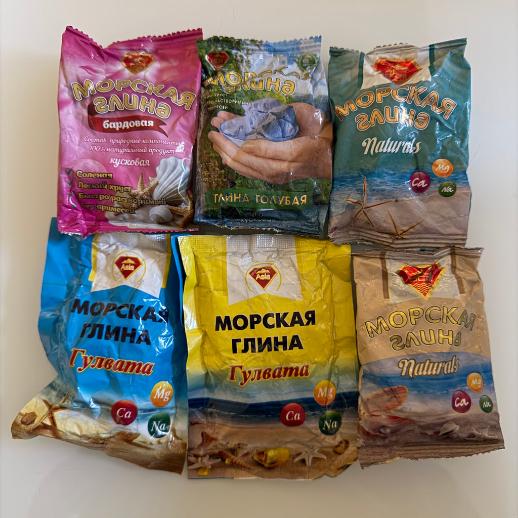 Essbarer Ton Meereston 100g – Usbekischer Naturton