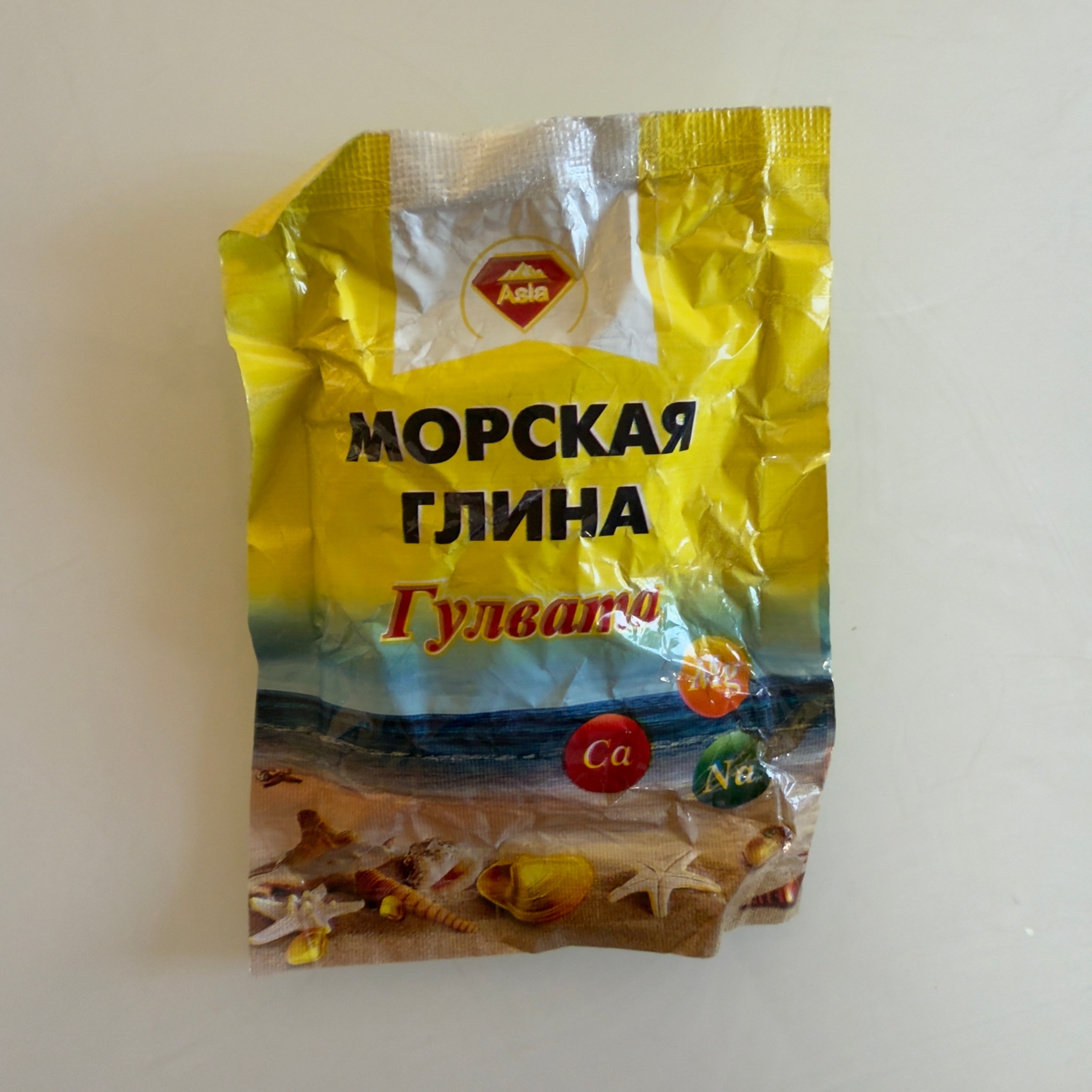 Essbarer Ton Meereston 100g – Usbekischer Naturton