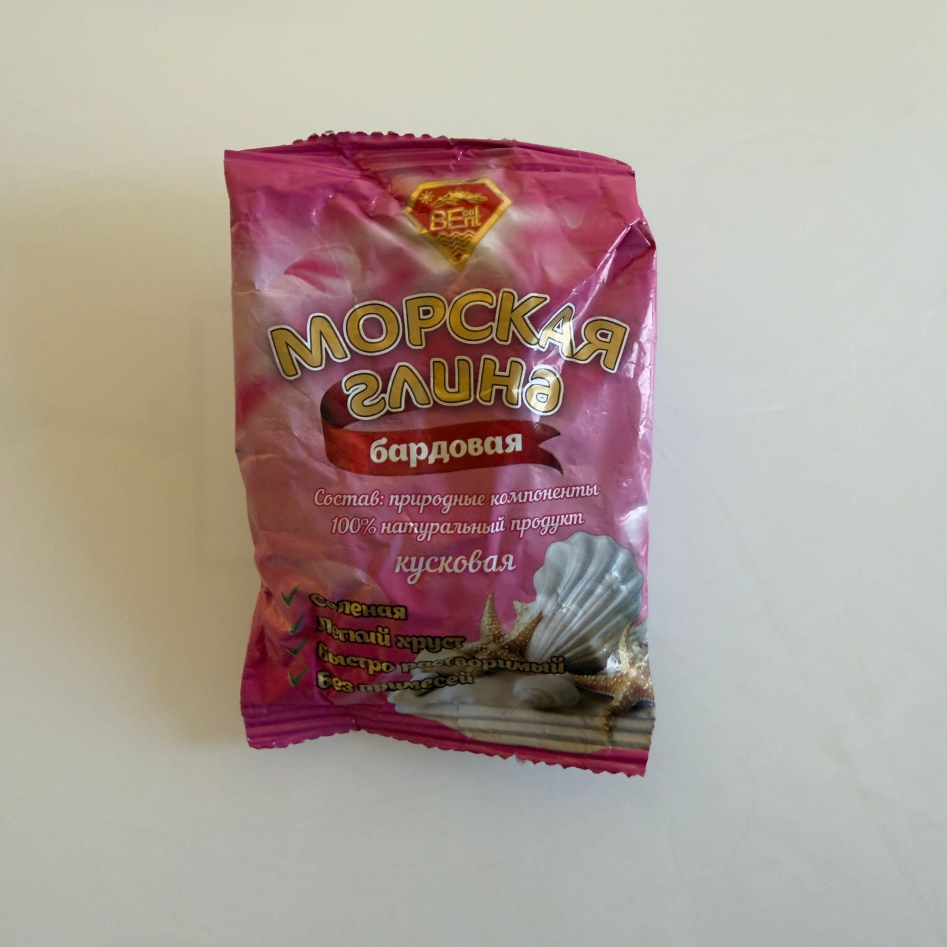 Essbarer Ton Meereston 100g – Usbekischer Naturton