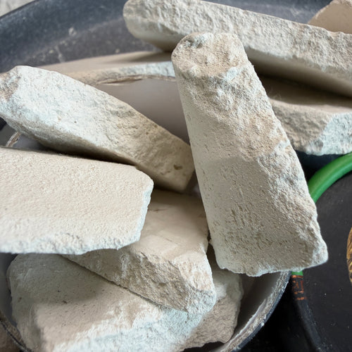 Essbare Kreide Nurkil Weiße Barren 100g – Kartopu Naturton Türkei