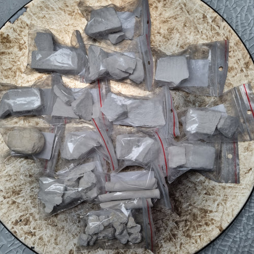 Essbare Kreide Starter Set – 15 Sorten à 25g | Probier-Set Naturkreide