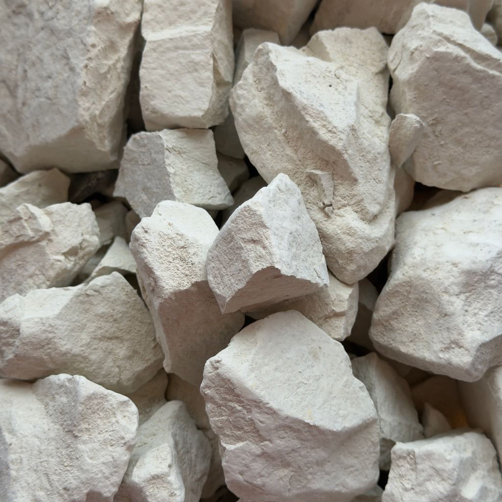 Essbarer Ton Weißer Lehm Kasachstan 100g – Naturton