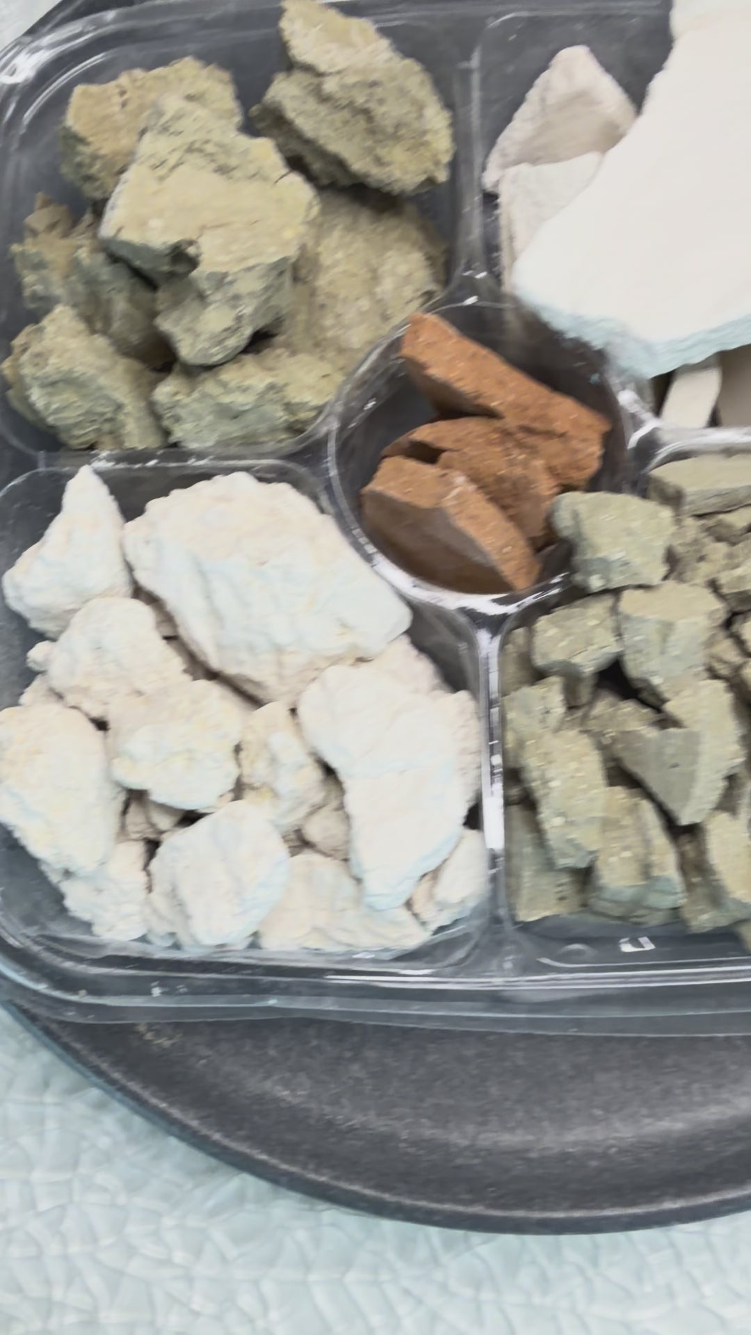 Essbarer Ton Nurkil Set 5 Sorten 900g – Probier-Set Naturton Türkei